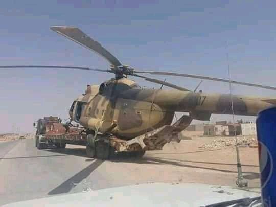 Pasukan Pemerintah Libya Sita Helikopter Buatan Rusia Milik LNA